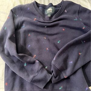 Roots snowboard/ski ppl Navy Sweatshirt